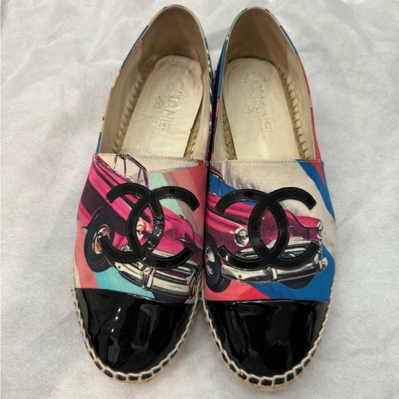 Chanel Espadrilles- Cuba edition. Size EU 40. Multicolor. Good condition. - Picture 2 of 6